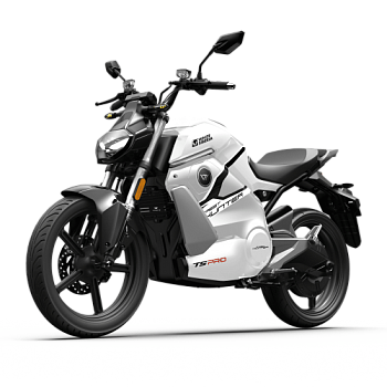 Электромотоцикл WHITE SIBERIA SUPER SOCO TS STREET HUNTER PRO Белый