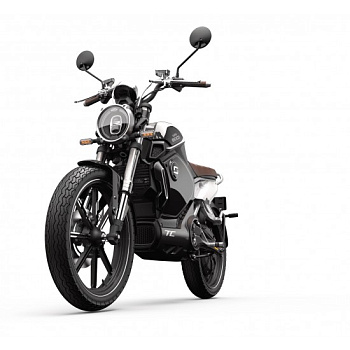 Электромотоцикл WHITE SIBERIA SUPER SOCO TC Черный