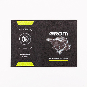 Обложка на паспорт Grom cat mascot эндуро